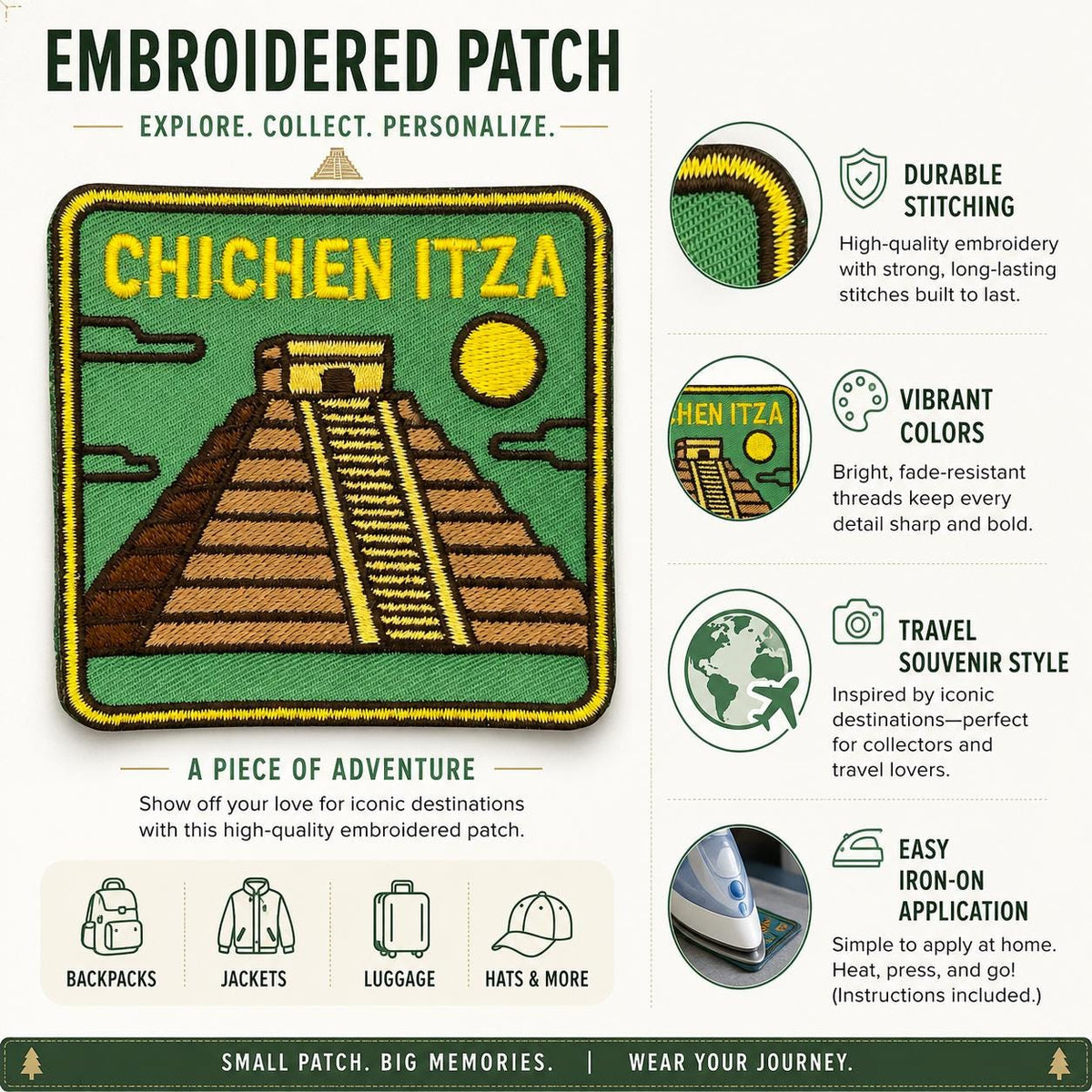 Chichen Itza El Castillo Patch - image 5