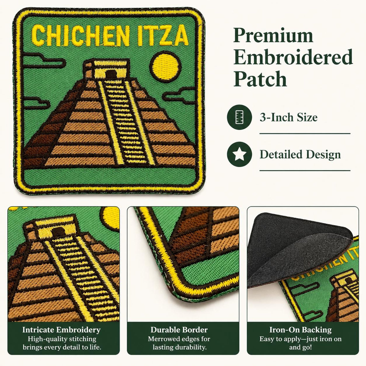 Chichen Itza El Castillo Patch - image 6