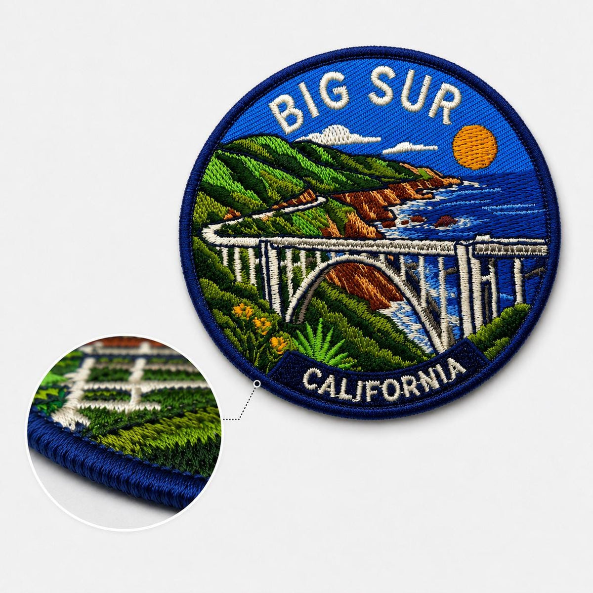 Big Sur Round Bixby Bridge Patch - image 5