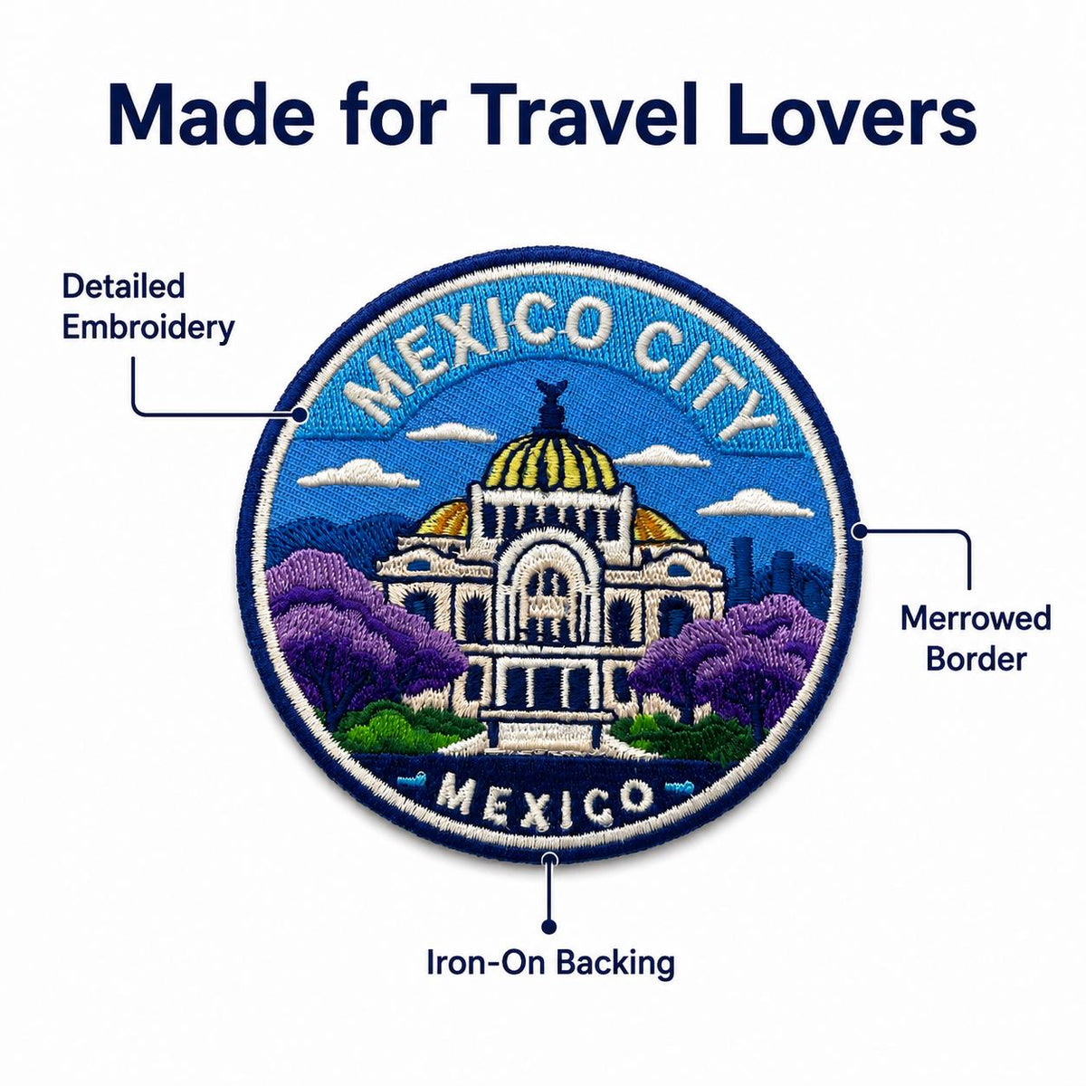Mexico City Bellas Artes Patch - image 3