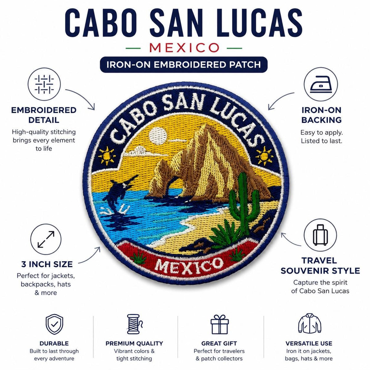 Cabo San Lucas Baja Patch - image 2