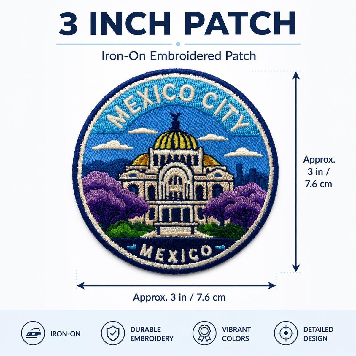 Mexico City Bellas Artes Patch - image 4