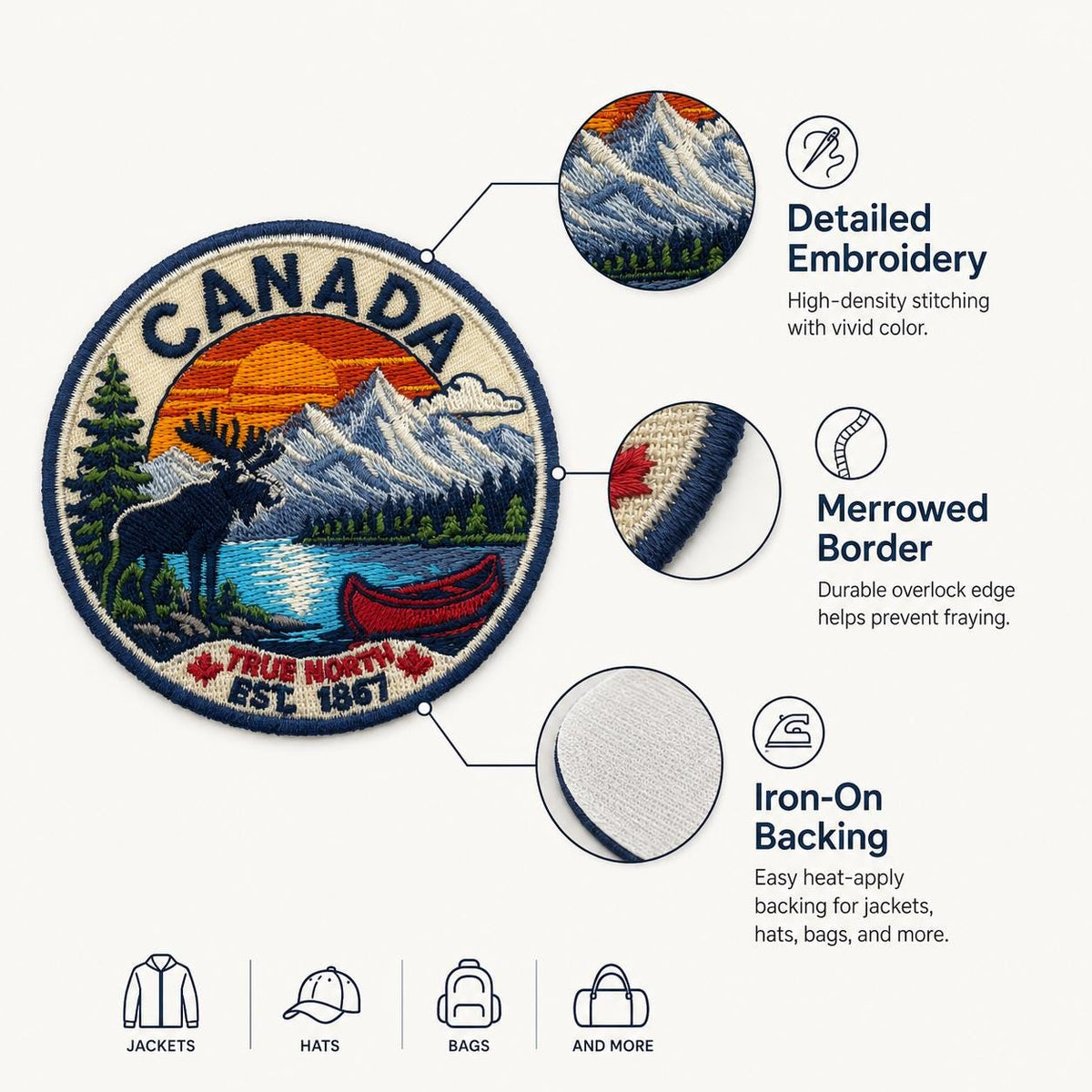 Canada True North Patch - image 3