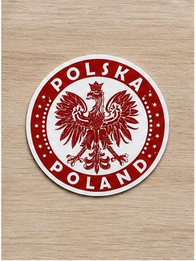 Poland Eagle Sticker 3-Pack - image 4
