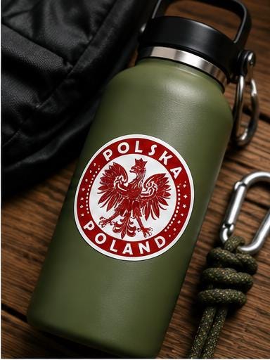 Poland Eagle Sticker 3-Pack - image 8