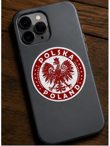 Poland Eagle Sticker 3-Pack - image 9