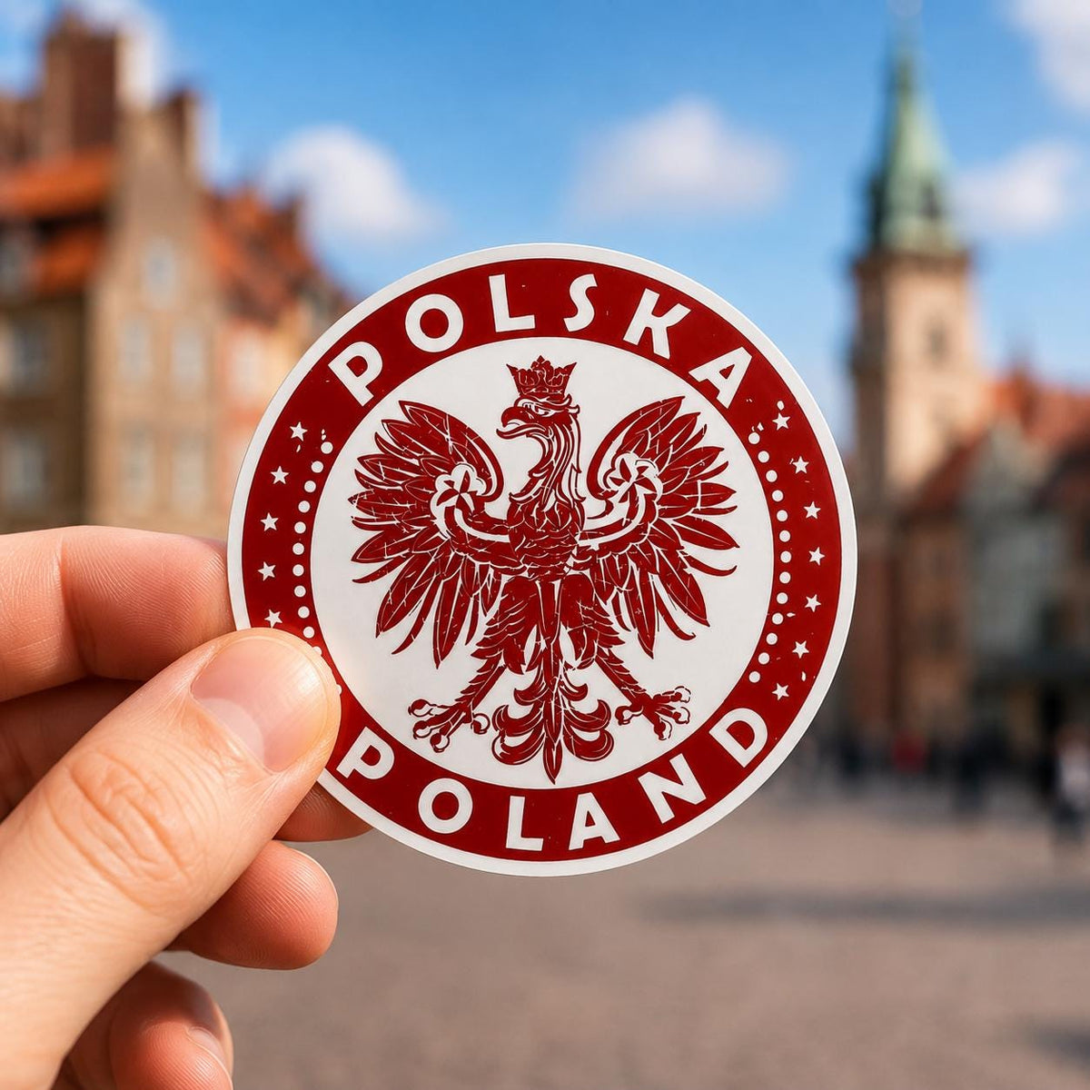 Poland Eagle Sticker 3-Pack