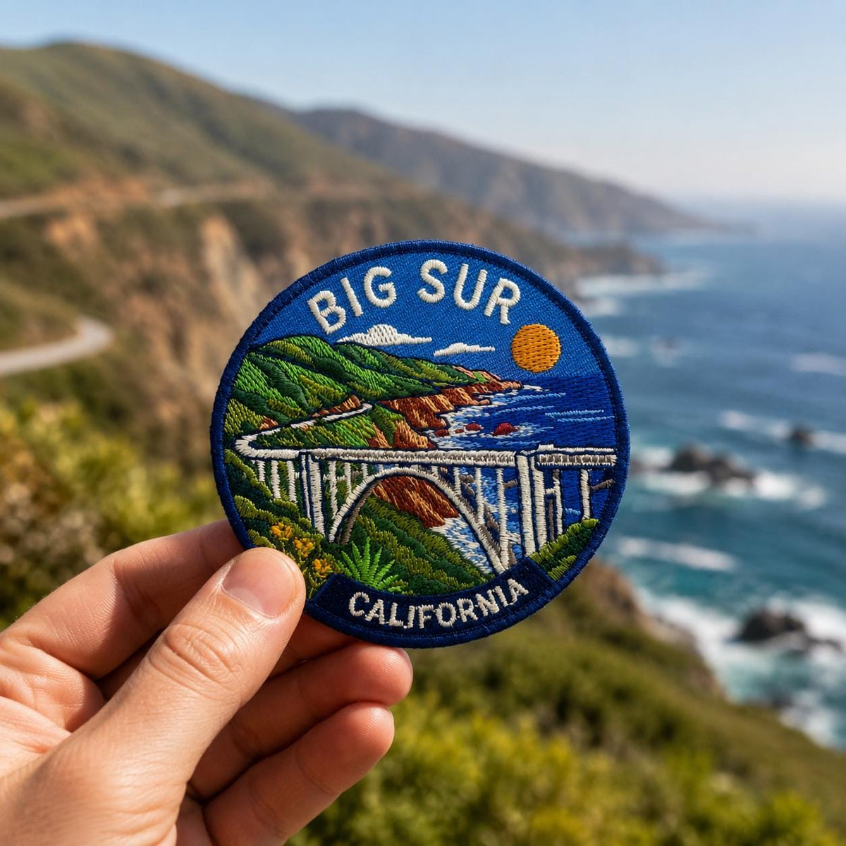 Big Sur Round Bixby Bridge Patch