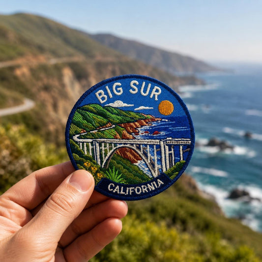 Big Sur Round Bixby Bridge Patch