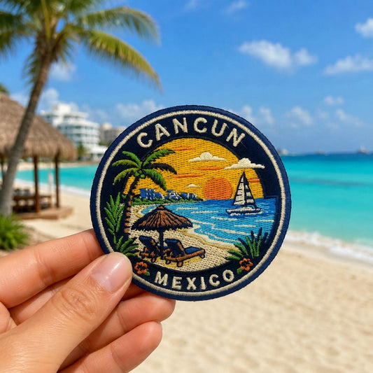 Cancun Sunset Beach Patch