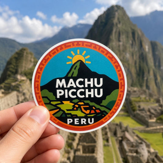 Machu Picchu Sticker 3-Pack
