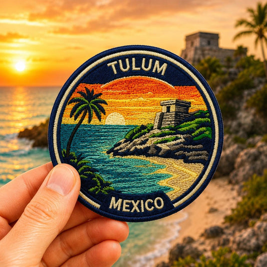 Tulum Mayan Ruins Patch