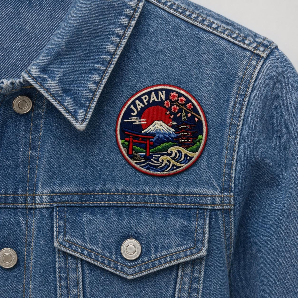 Mount Fuji Japan Patch