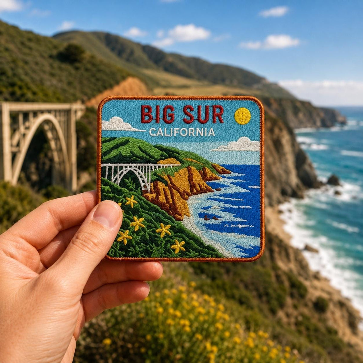 Big Sur Bixby Bridge Patch