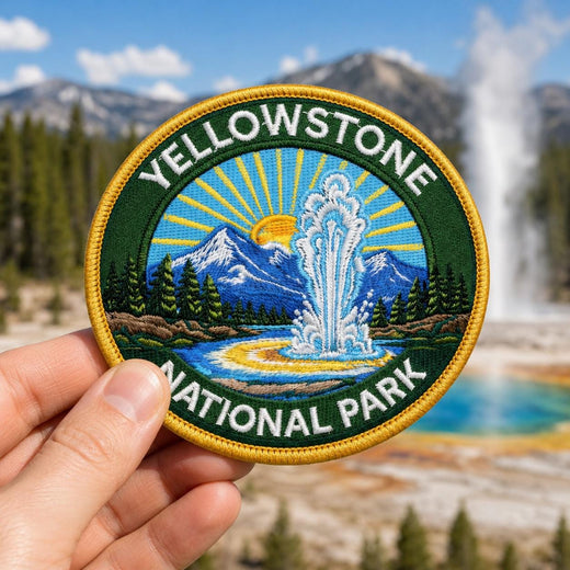 Yellowstone Old Faithful Patch
