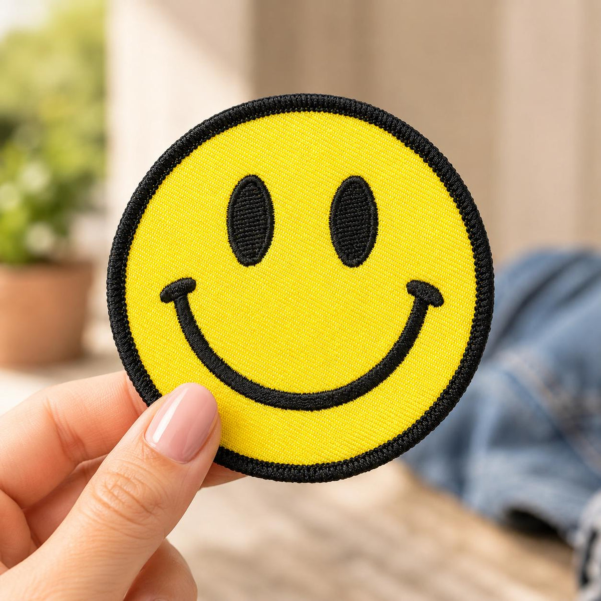 Smiley Face Patch