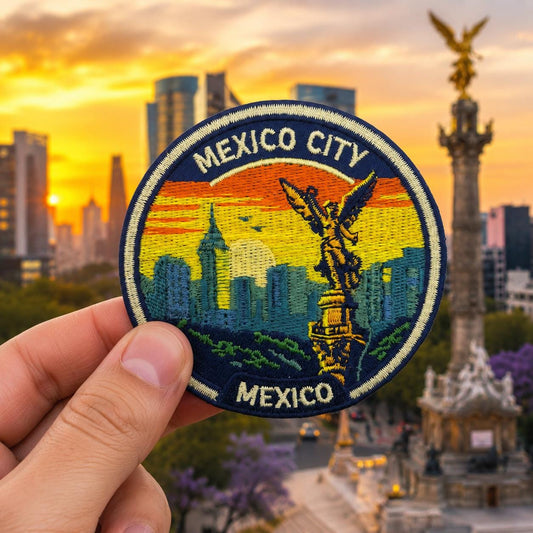 Mexico City Angel Patch