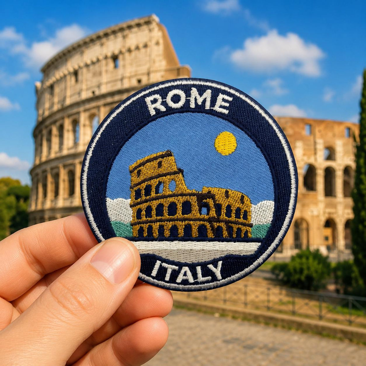 Rome Colosseum Patch