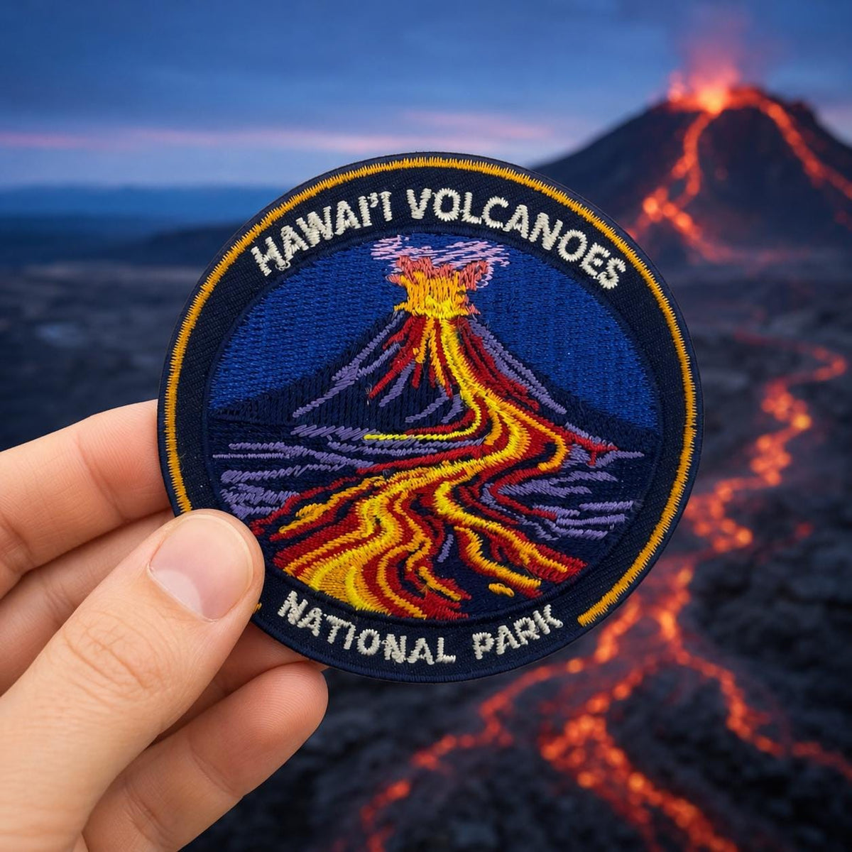 Hawaii Volcanoes National Park Patch