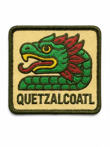 Quetzalcoatl Serpent Patch - image 4