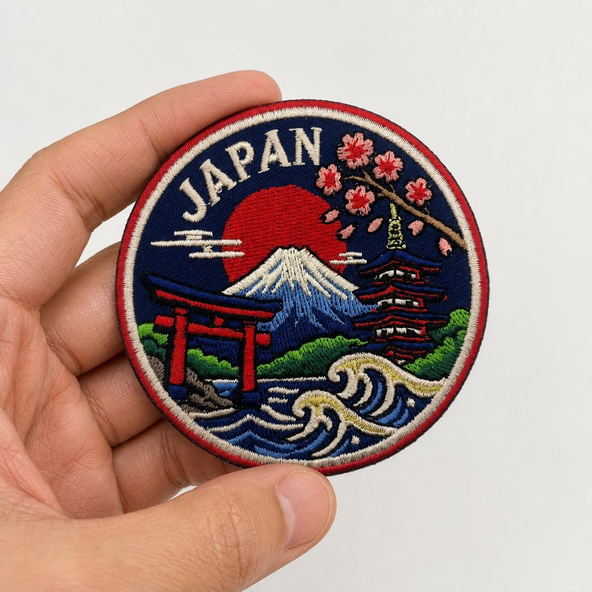 Mount Fuji Japan Patch