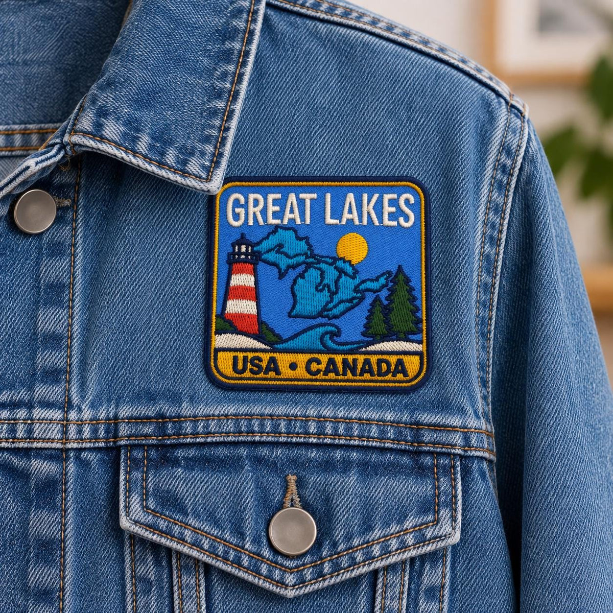 Great Lakes Lighthouse Patch